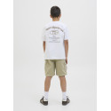 JACK & JONES JUNIOR Retreat Typographic T-shirt - Bright White