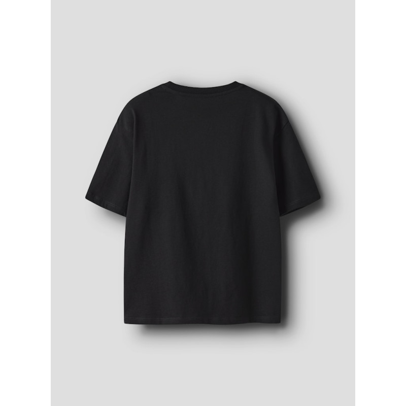 NAME IT KIDS Valix T-shirt - Sort