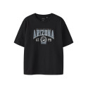 NAME IT KIDS Valix T-shirt - Sort