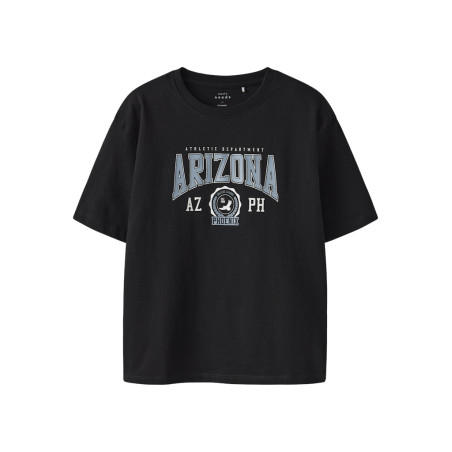 NAME IT KIDS Valix T-shirt - Sort