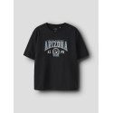 NAME IT KIDS Valix T-shirt - Sort