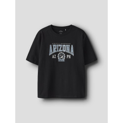 NAME IT KIDS Valix T-shirt - Sort