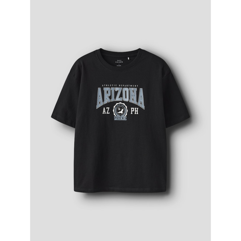 NAME IT KIDS Valix T-shirt - Sort