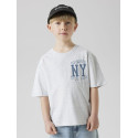 NAME IT KIDS Valix T-shirt - Light Grey Melange