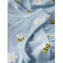 NAME IT MINI Vigga Kjole - Cool Blue / Bubblebee