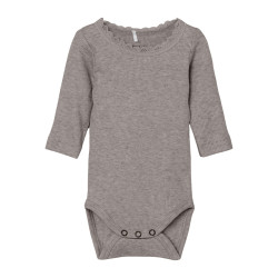 NAME IT Baby Kab L/S Bodystocking - Satellite