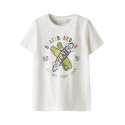 NAME IT MINI Karlton T-shirt - Coconut Milk