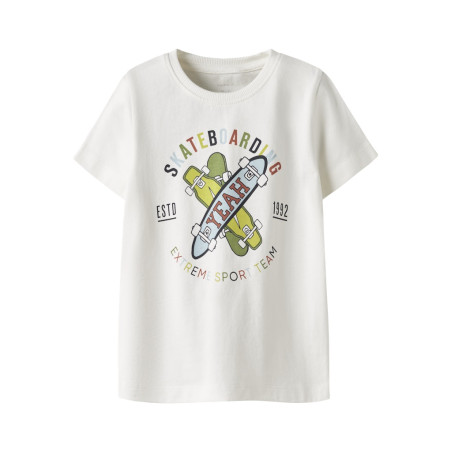 NAME IT MINI Karlton T-shirt - Coconut Milk