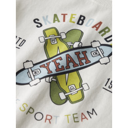 NAME IT MINI Karlton T-shirt - Coconut Milk