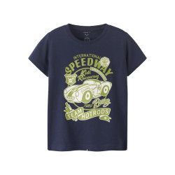 NAME IT MINI Karlton T-shirt - Mood Indigo