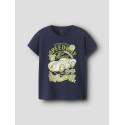 NAME IT MINI Karlton T-shirt - Mood Indigo
