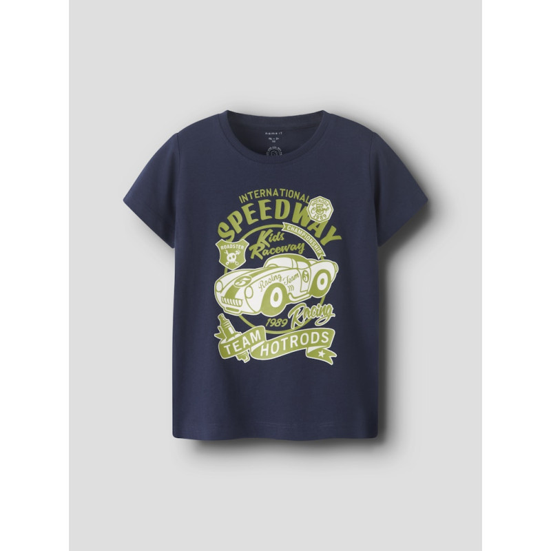 NAME IT MINI Karlton T-shirt - Mood Indigo