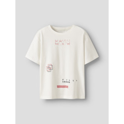 NAME IT KIDS Kingston T-shirt - Coconut Milk