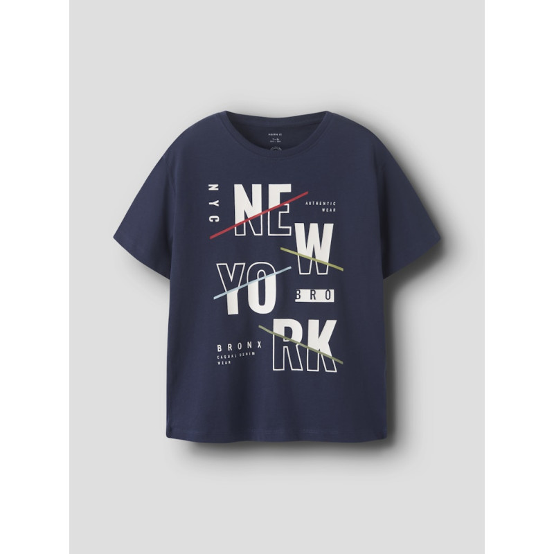 NAME IT KIDS Kingston T-shirt - Mood Indigo