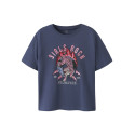 NAME IT KIDS Kassandra T-shirt - Blue Indigo