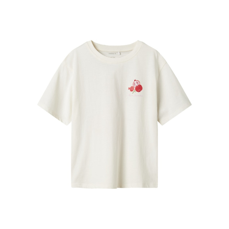 NAME IT KIDS Kassandra T-shirt - Coconut Milk