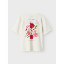 NAME IT KIDS Kassandra T-shirt - Coconut Milk