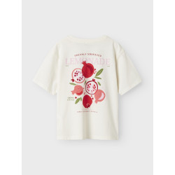 NAME IT KIDS Kassandra T-shirt - Coconut Milk