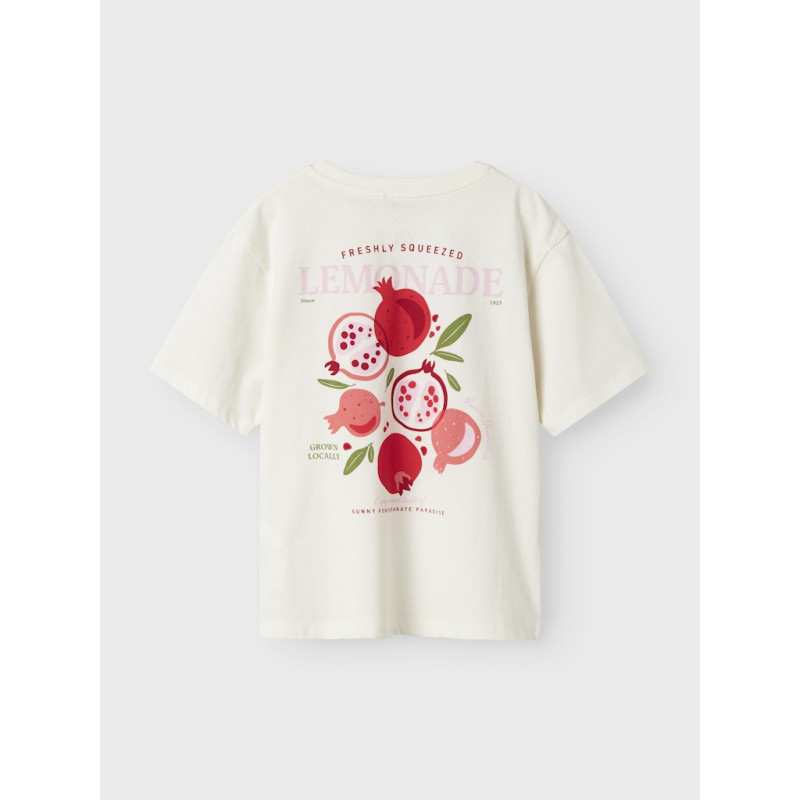 NAME IT KIDS Kassandra T-shirt - Coconut Milk