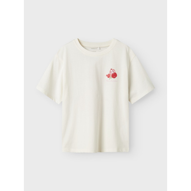 NAME IT KIDS Kassandra T-shirt - Coconut Milk