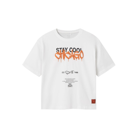 NAME IT KIDS Leroy T-shirt - Bright White