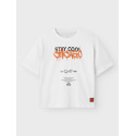 NAME IT KIDS Leroy T-shirt - Bright White