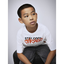 NAME IT KIDS Leroy T-shirt - Bright White