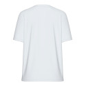 PIECES Taya T-shirt - Bright White / Sunkissed