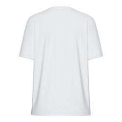 PIECES Taya T-shirt - Bright White / Sunkissed
