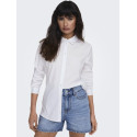 JDY Mio L/S Skjorte - White
