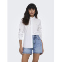JDY Mio L/S Skjorte - White