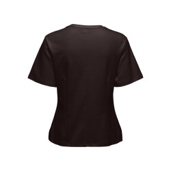 JDY Eva T-shirt - Black Coffee