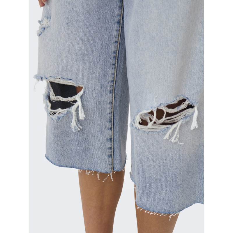 ONLY Cobain Capri Bukser - Light Blue Denim