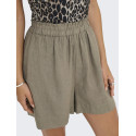 ONLY Tokyo Hør Shorts - Brindle