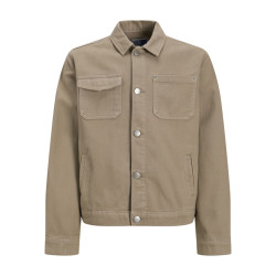 JACK & JONES JUNIOR Bellagio Denim Jakke - Silver Sage