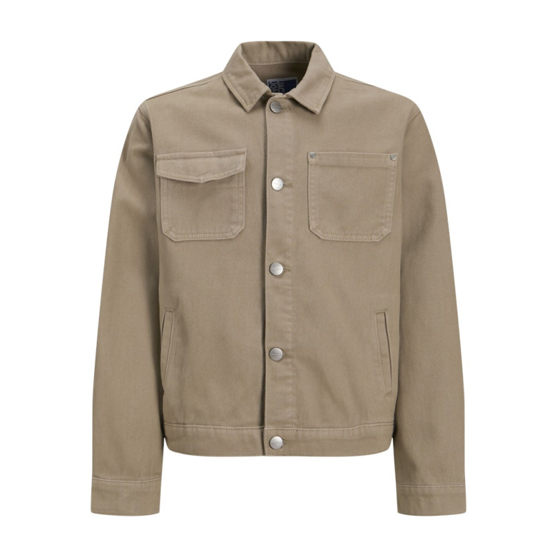 JACK & JONES JUNIOR Bellagio Denim Jakke - Silver Sage