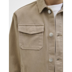 JACK & JONES JUNIOR Bellagio Denim Jakke - Silver Sage