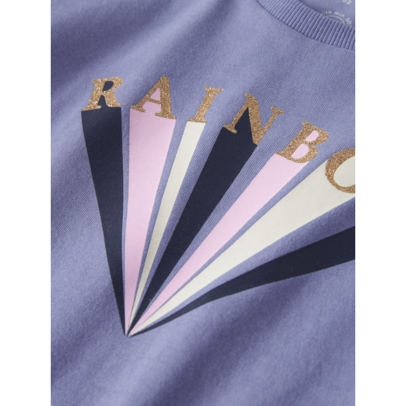 NAME IT MINI Katinka T-shirt - Purple Impression