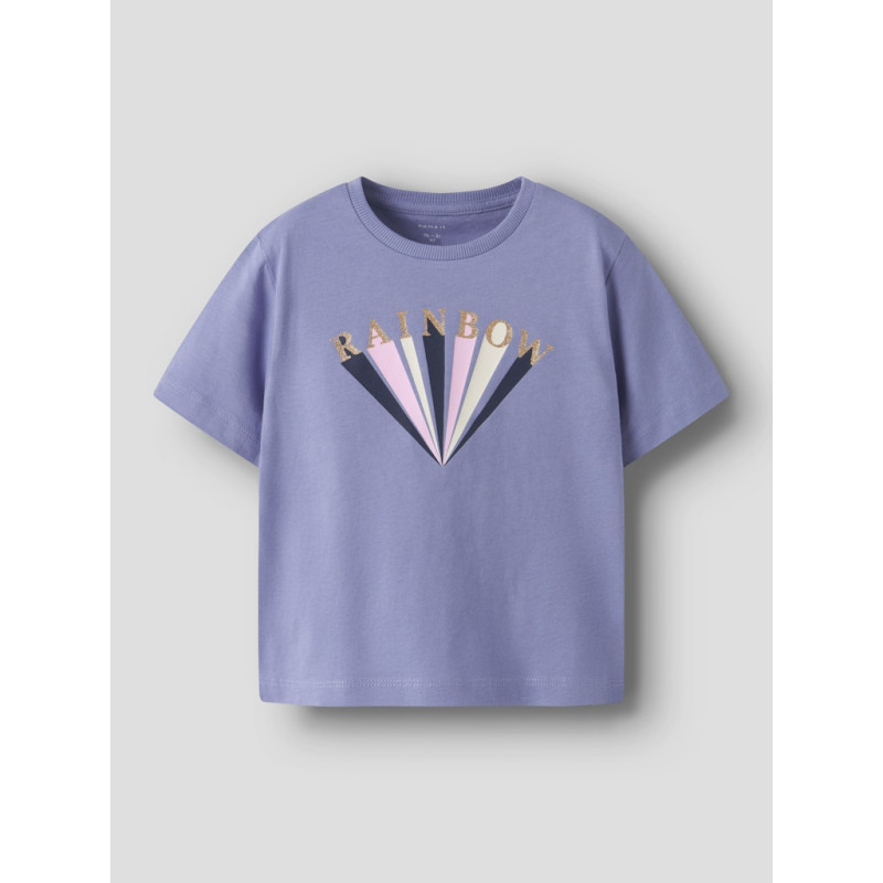 NAME IT MINI Katinka T-shirt - Purple Impression