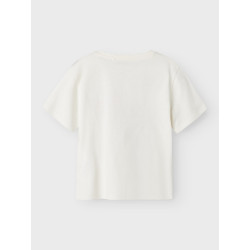 NAME IT MINI Katinka T-shirt - Coconut Milk