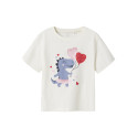 NAME IT MINI Katinka T-shirt - Coconut Milk