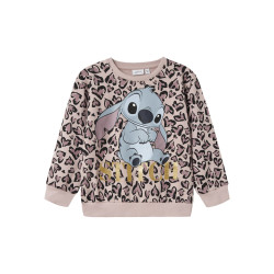 NAME IT MINI Janni Stitch Sweatshirt - Burnished Lilac