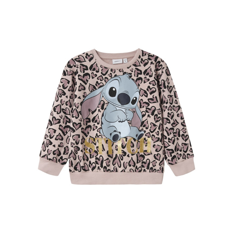 NAME IT MINI Janni Stitch Sweatshirt - Burnished Lilac