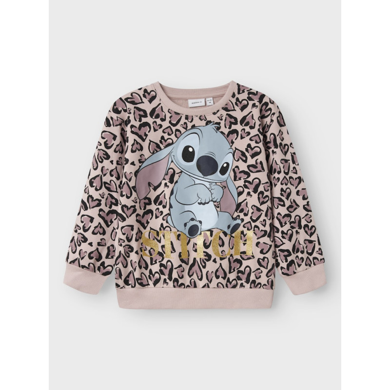 NAME IT MINI Janni Stitch Sweatshirt - Burnished Lilac