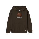 NAME IT KIDS Lanton Sweatshirt - Turkish Coffee