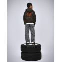 NAME IT KIDS Lanton Sweatshirt - Turkish Coffee