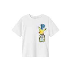 NAME IT KIDS Jeno Pokemon T-shirt - Bright White