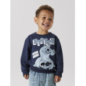 NAME IT MINI Jasp Stitch Sweatshirt - Navy Blazer