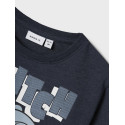 NAME IT MINI Jasp Stitch Sweatshirt - Navy Blazer
