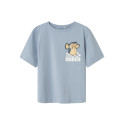 NAME IT KIDS Jase Bod T-shirt - Dusty Blue